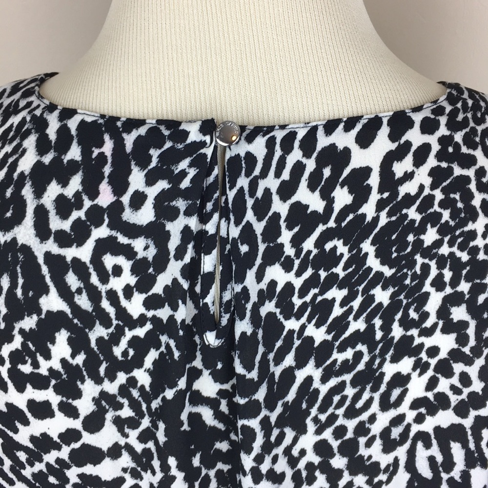 NWT Vince Camuto Leopard Blouse - Picture 6 of 10